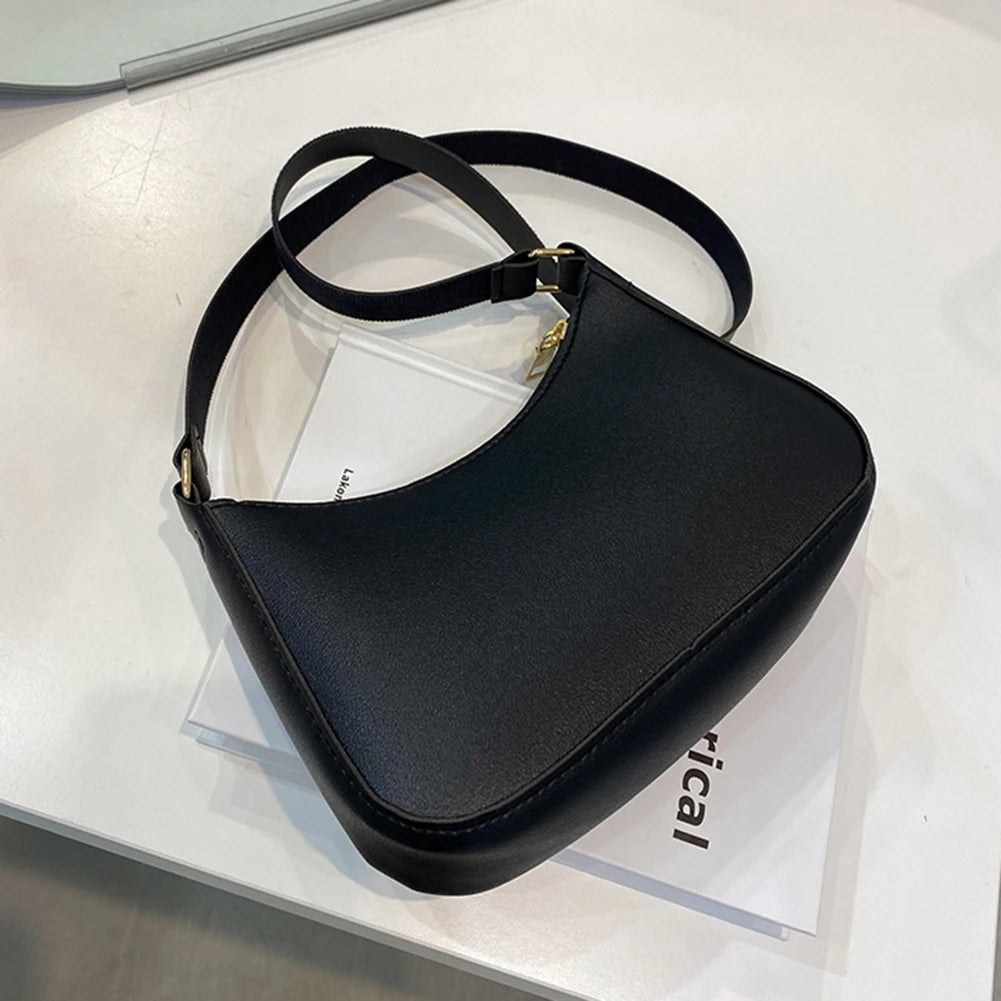 Retro PU Leather Shoulder Bag