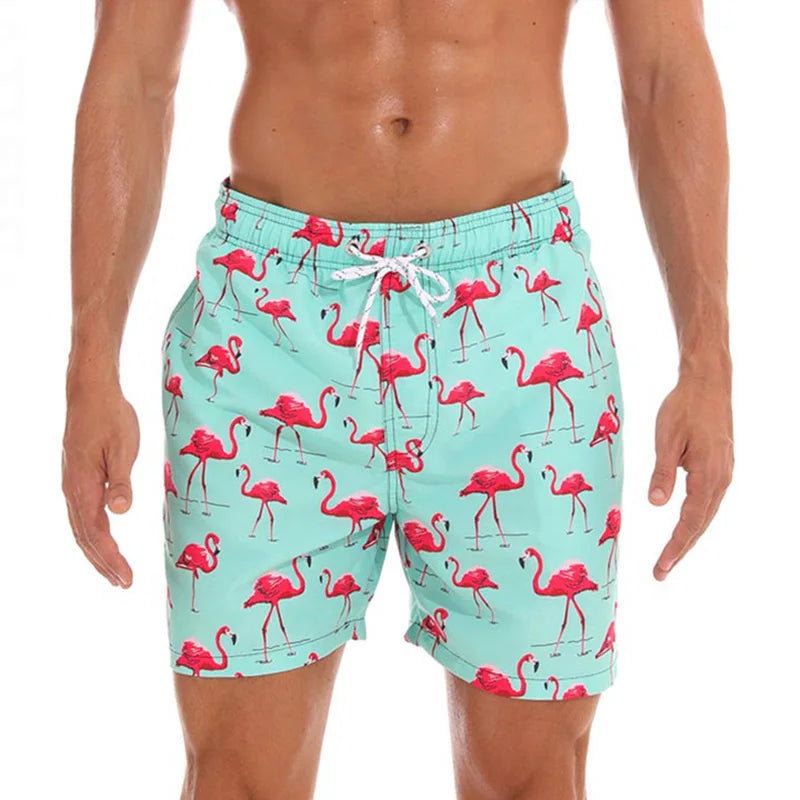 Men’s Summer Beach Print Shorts