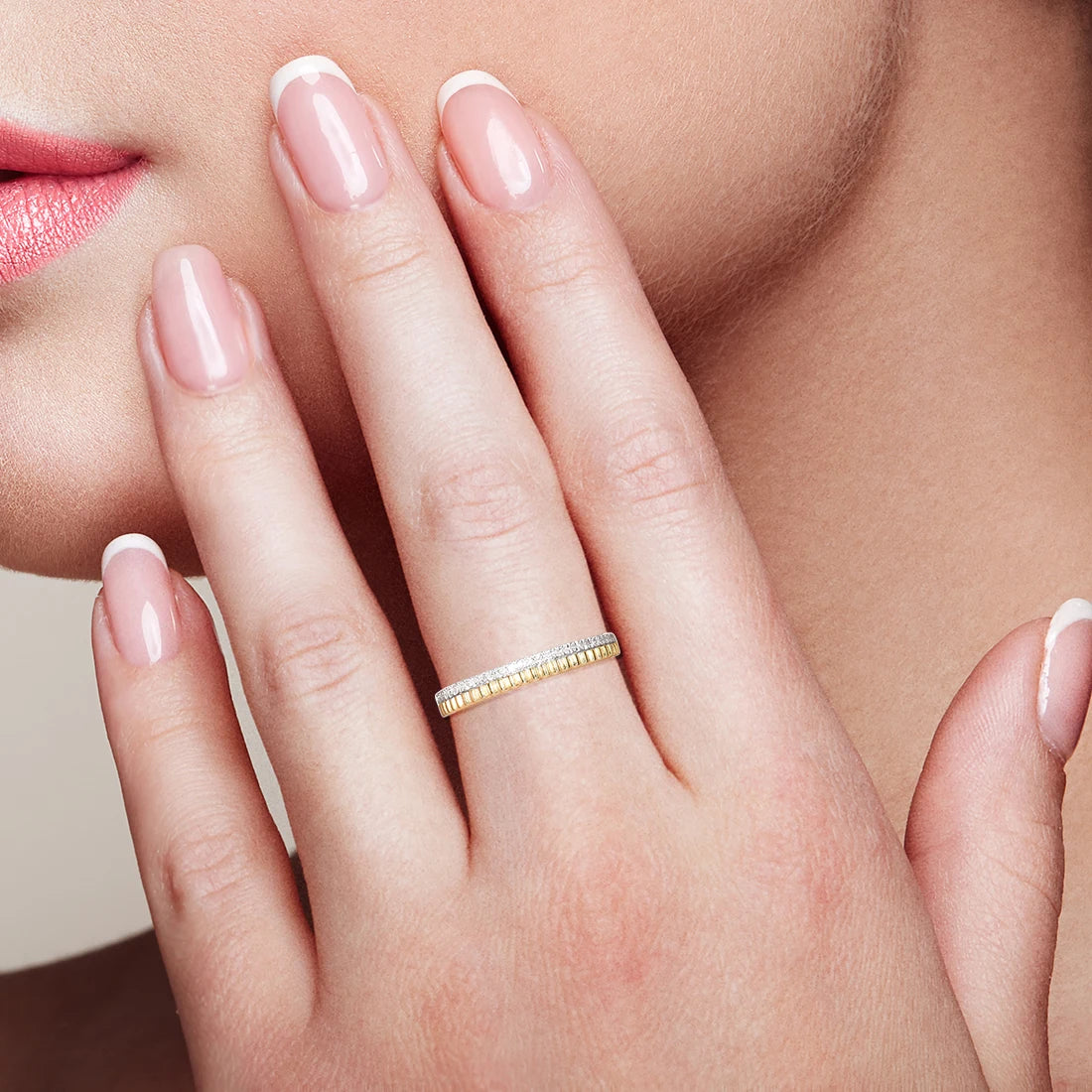 14K Yellow Gold Diamond Ring