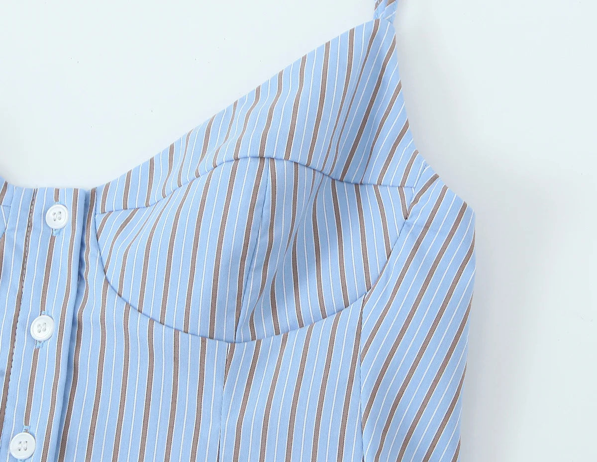 2025 Summer V-Neck Mini Top