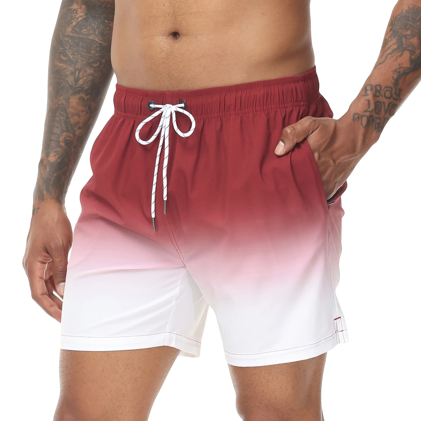Men’s Gradient Quick-Dry Swim Shorts