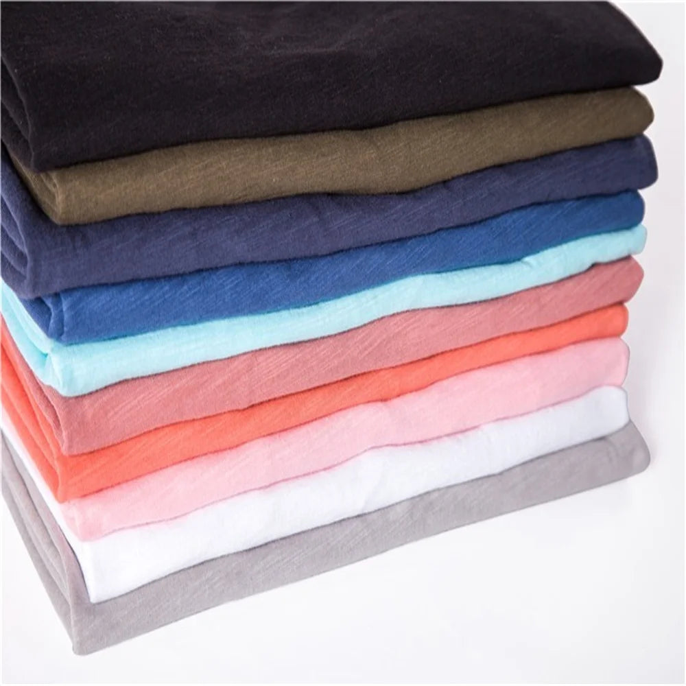 100% Cotton V-Neck Tee
