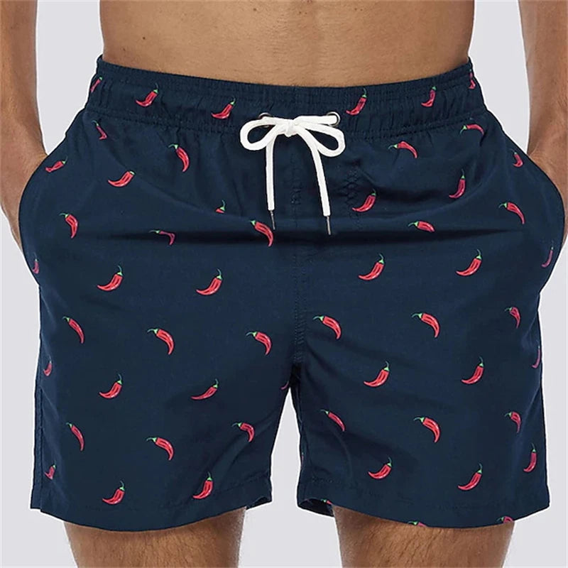 Men’s 3D Print Swim Shorts