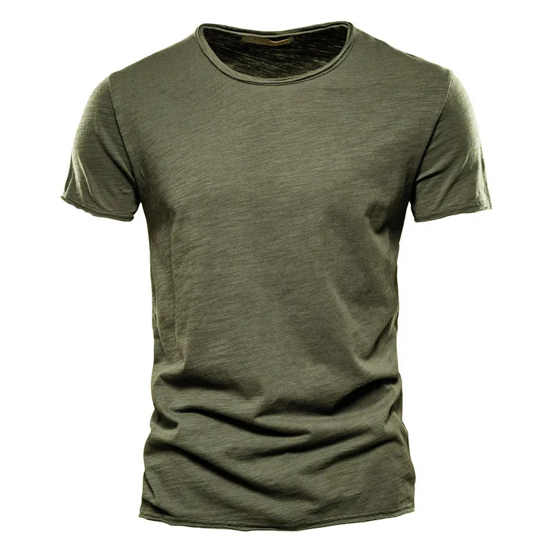 100% Cotton V-Neck Tee