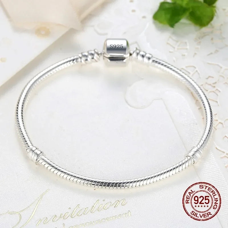 Sterling Silver Snake Bracelet