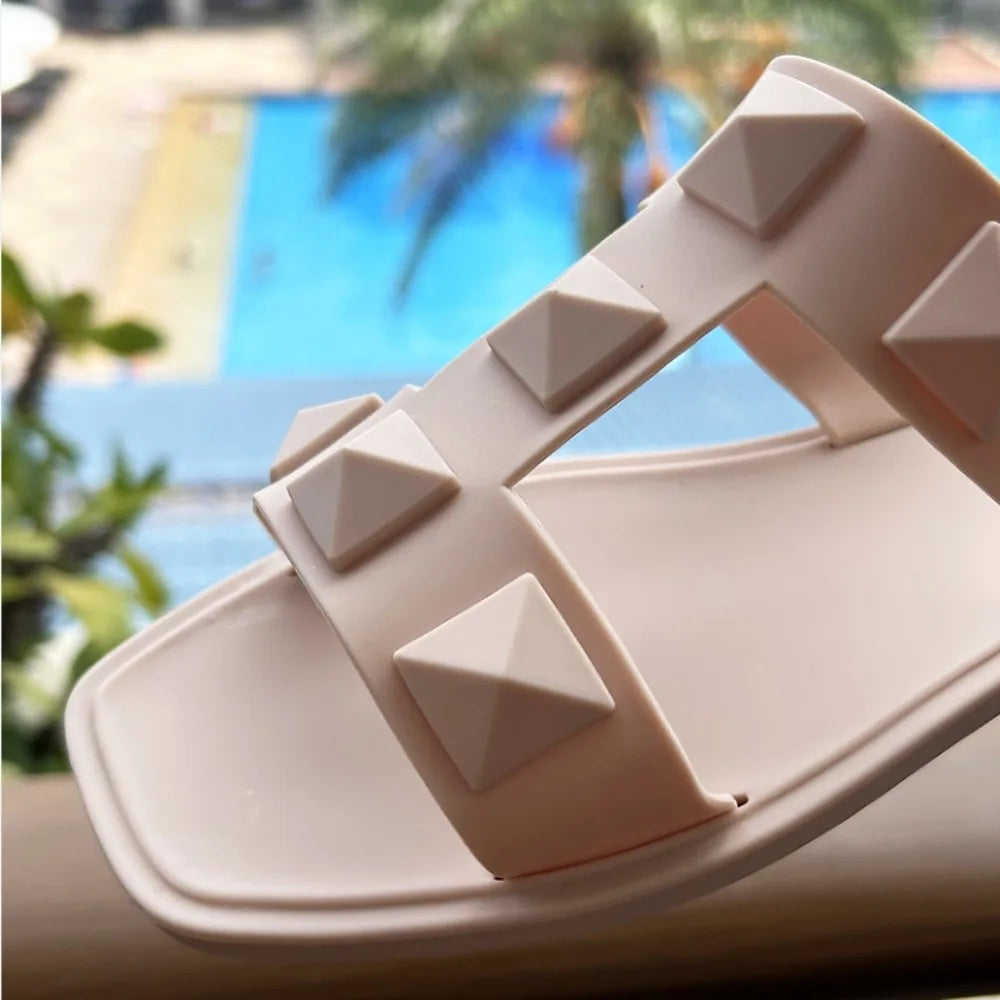 Rivet Roman Flat Sandals