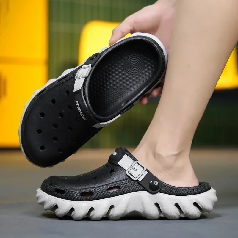 Men’s Green Clogs Summer Slippers