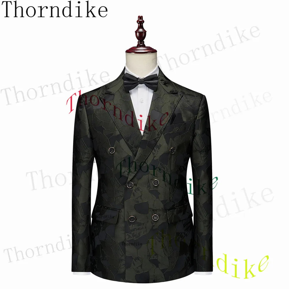 Slim Fit Green Tuxedo