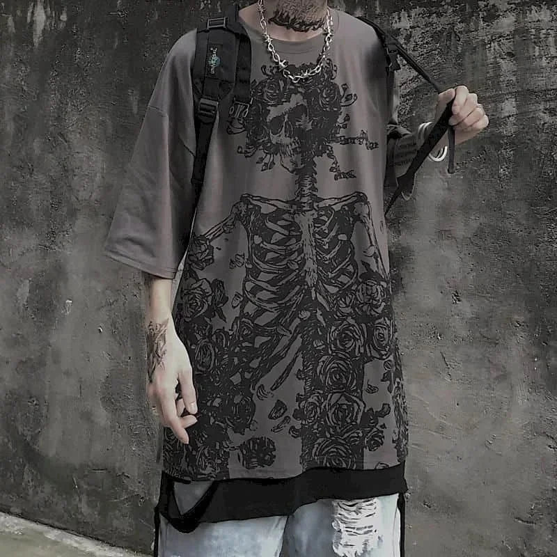 Gothic Skull Street Tee