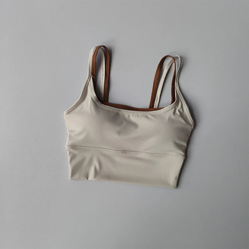 Shock-Absorbing Sports Bra