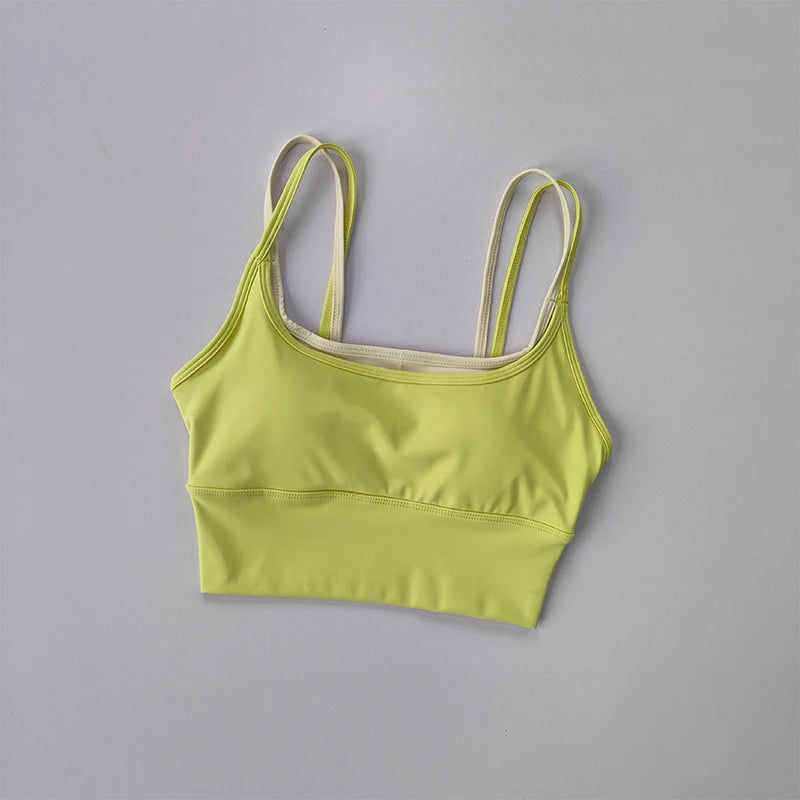 Shock-Absorbing Sports Bra