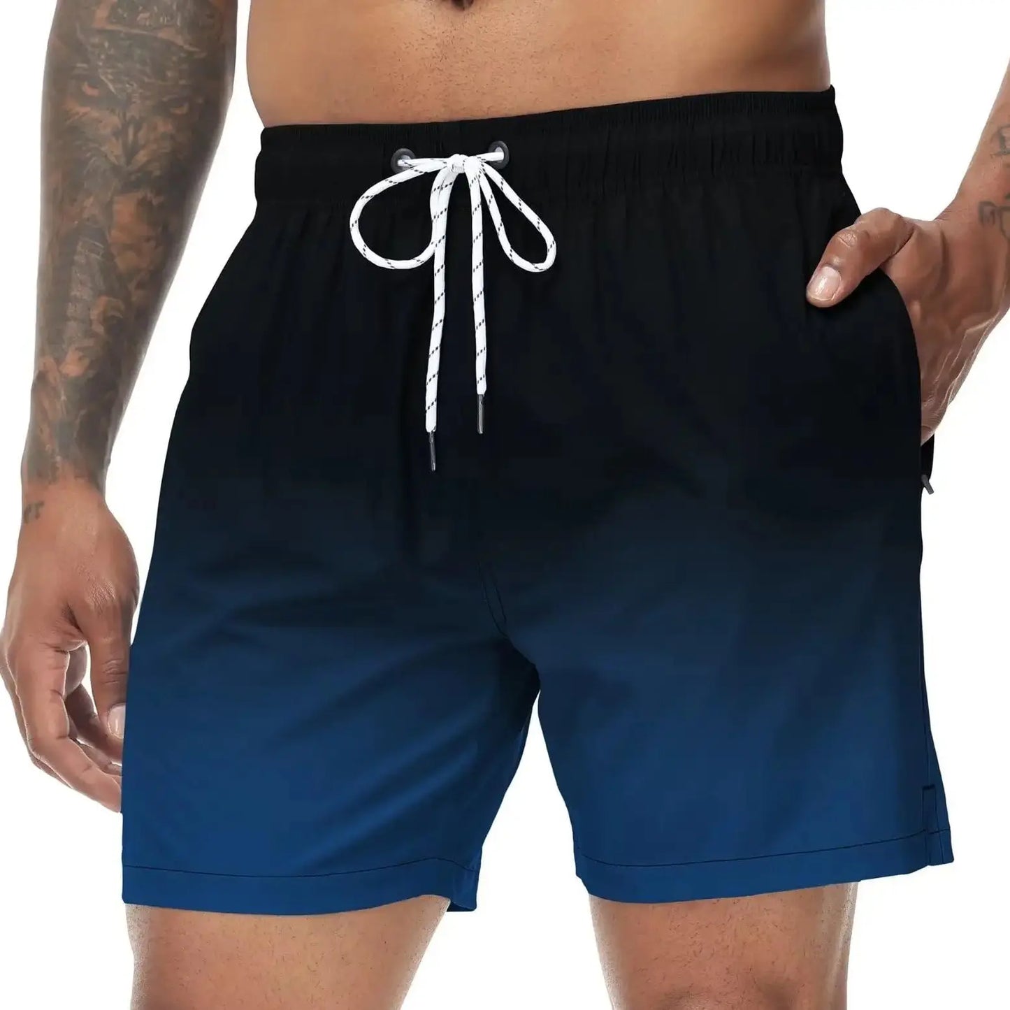 Men’s Gradient Quick-Dry Swim Shorts