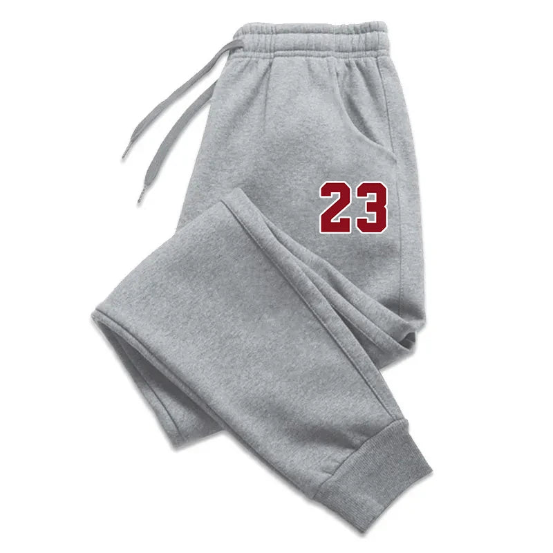 Luxury Print Fleece Jogging Pants