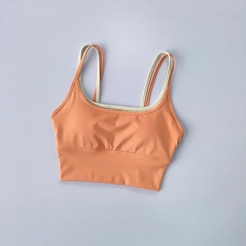 Shock-Absorbing Sports Bra