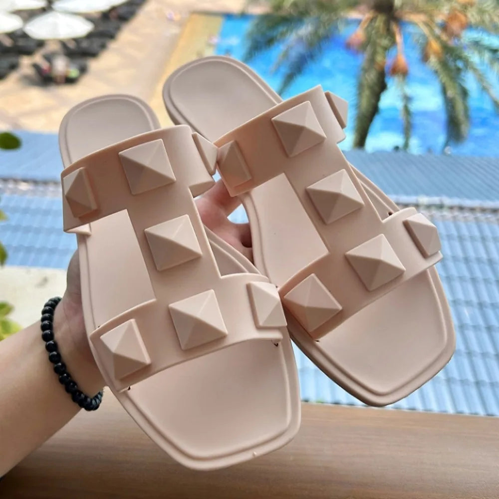 Rivet Roman Flat Sandals