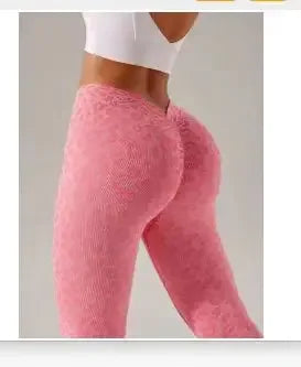 Leopard V-Waist Seamless Leggings