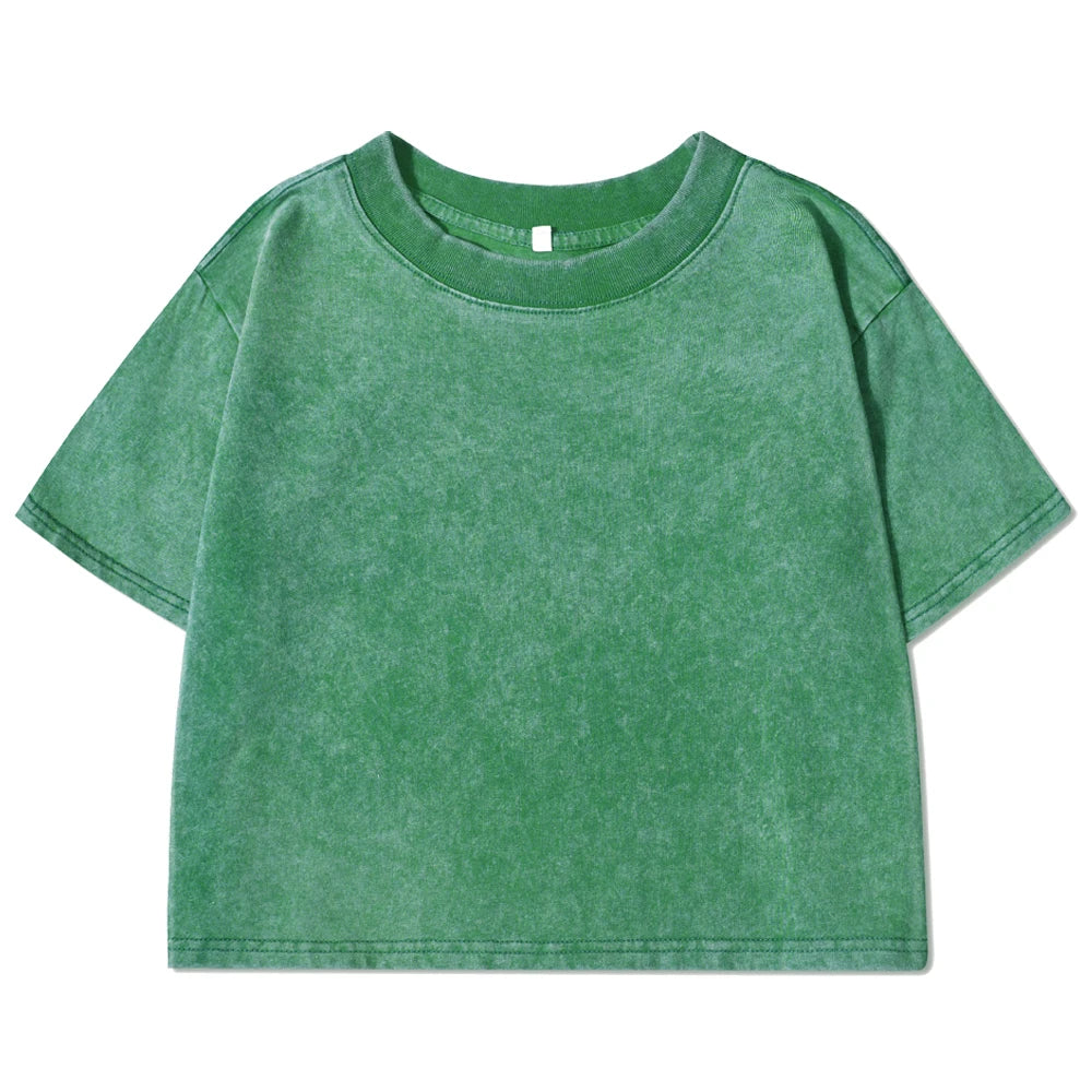 Slim Washed Cotton T-Shirt