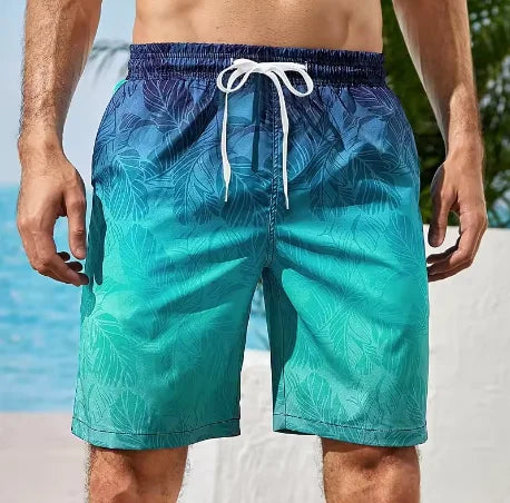 Men’s Gradient Graphic Swim Shorts