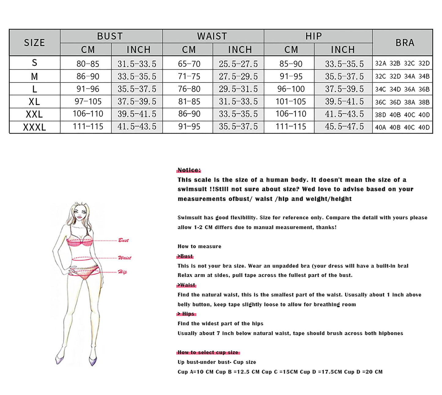 One Shoulder Push-Up Swimsuit