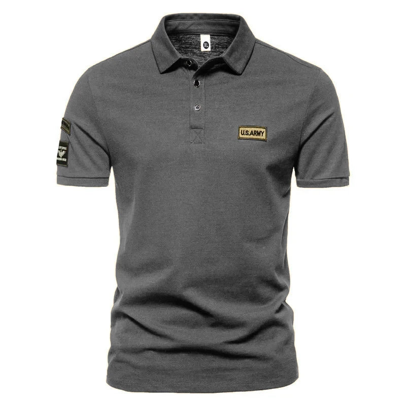 Men’s Embroidered Polo Tee