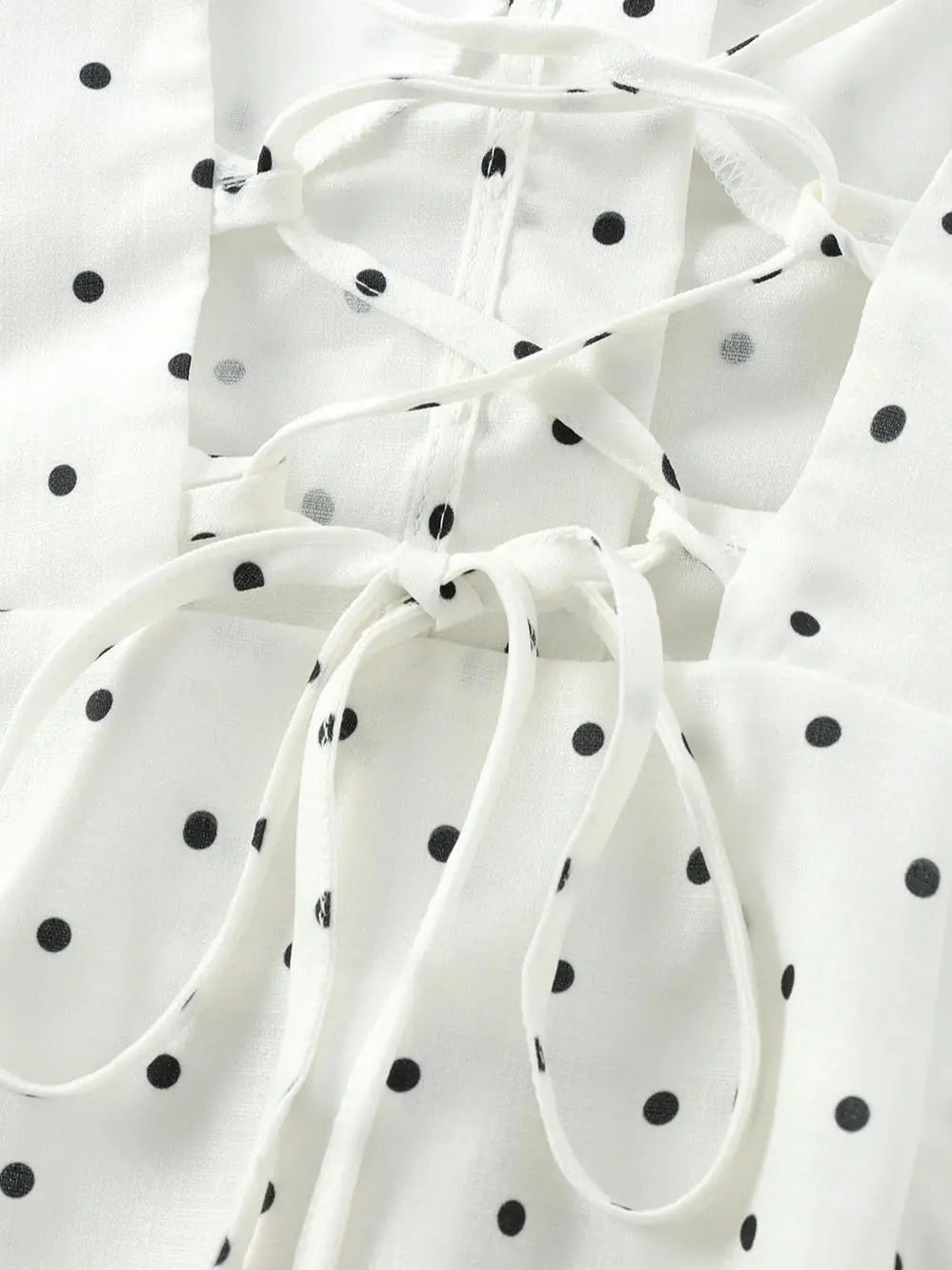 Polka Dot Mini Dress