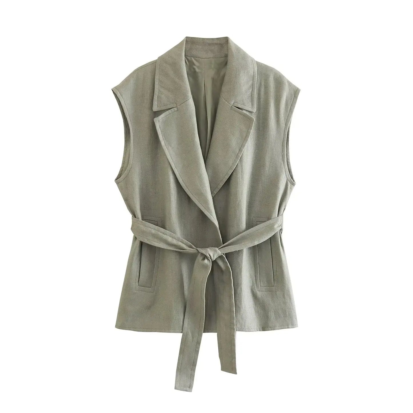 Sleeveless Vest & Pants Set