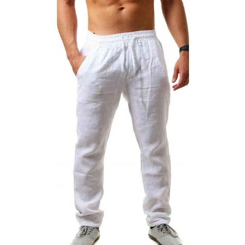 Drawstring Straight Leg Sports Pants