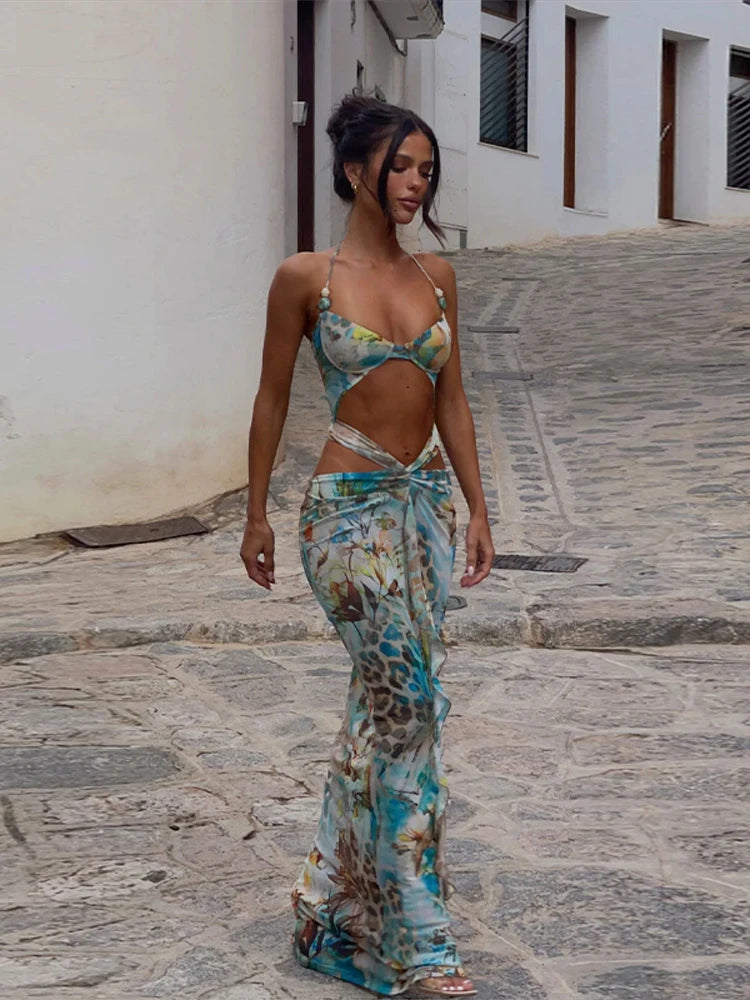 2025 Cut-Out Midi Dress