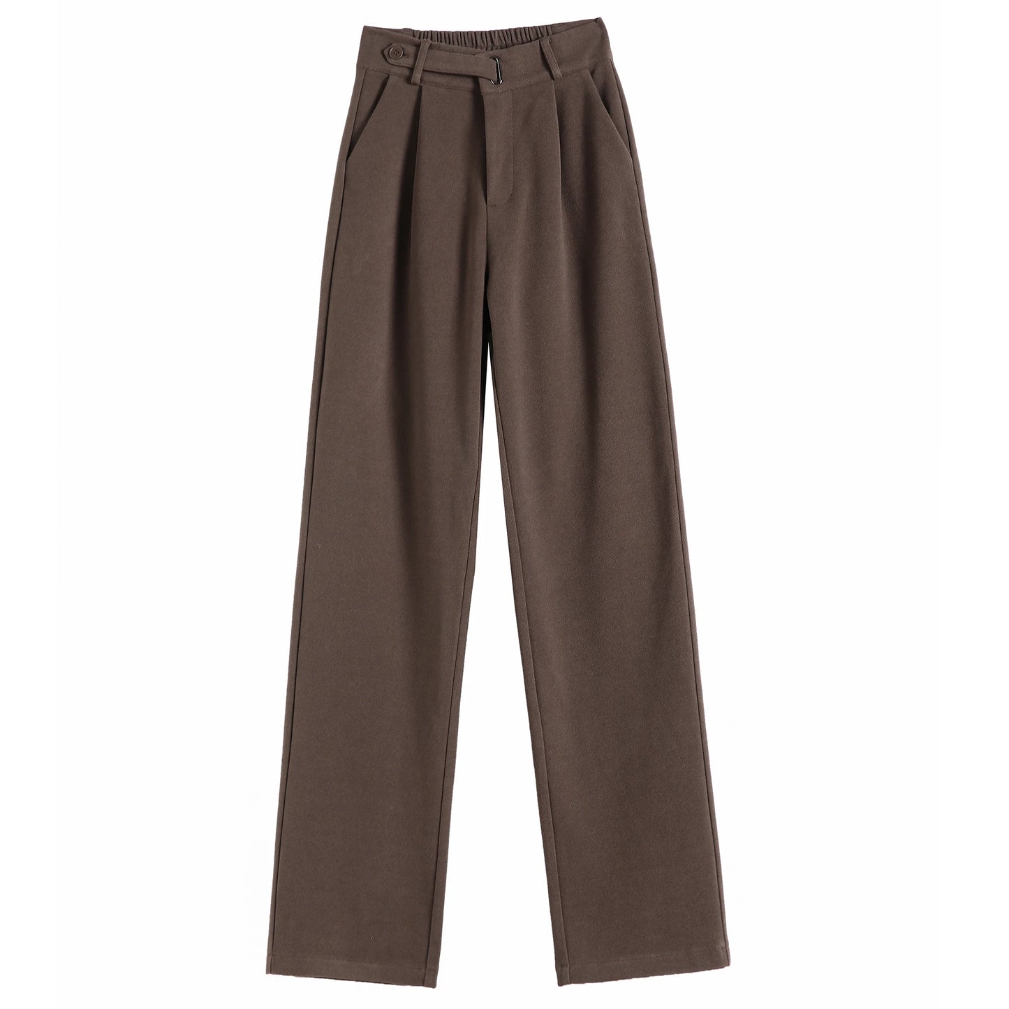 Wool Wide-Leg Trousers