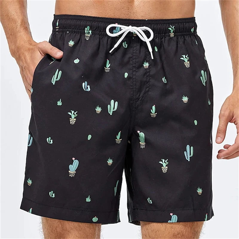 Men’s 3D Print Swim Shorts