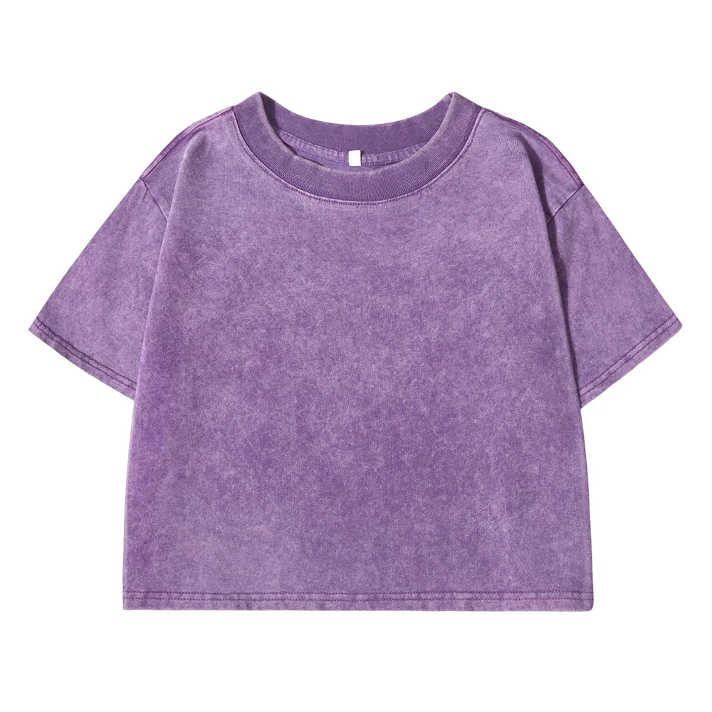 Slim Washed Cotton T-Shirt