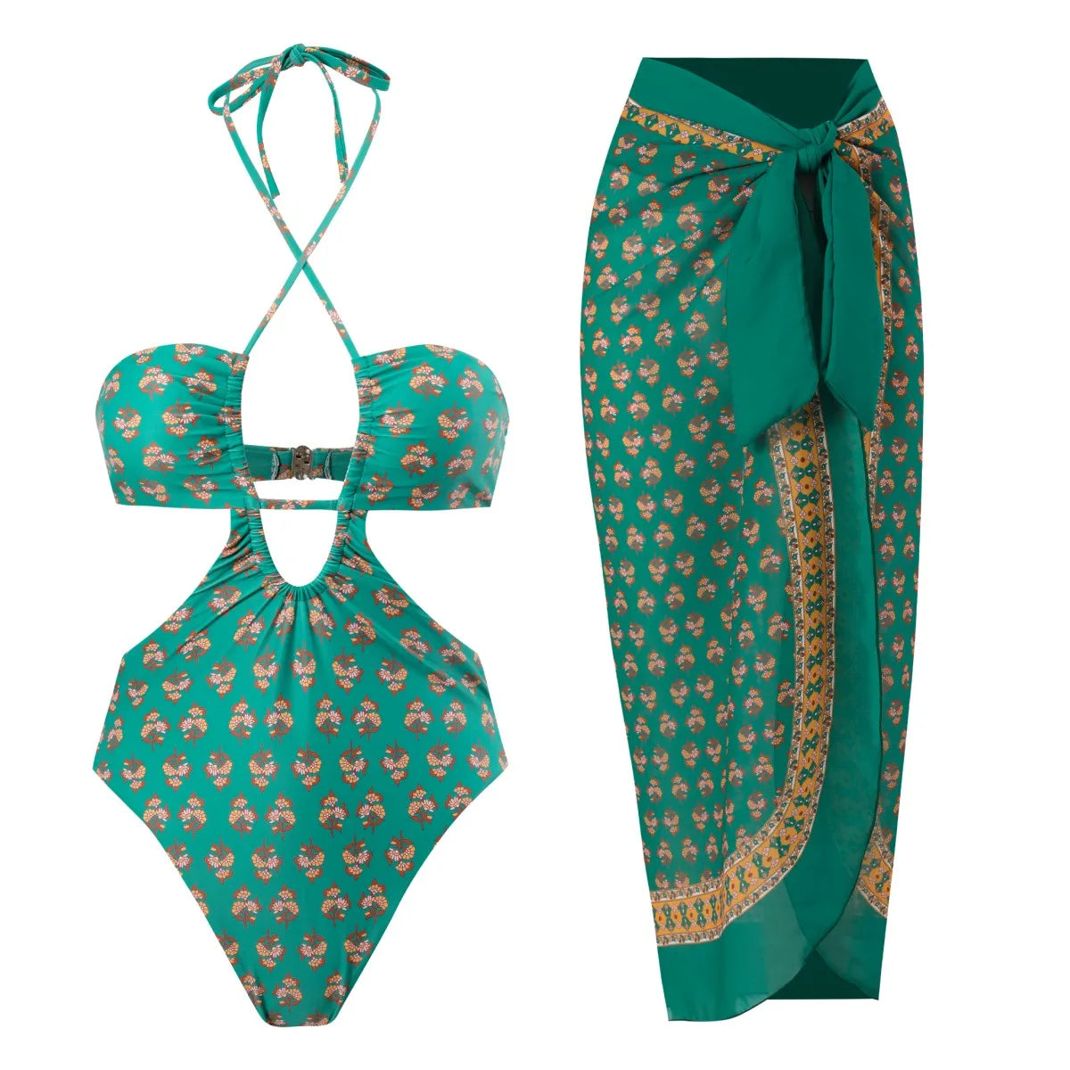 High Leg Cut-Out Swimsuit
