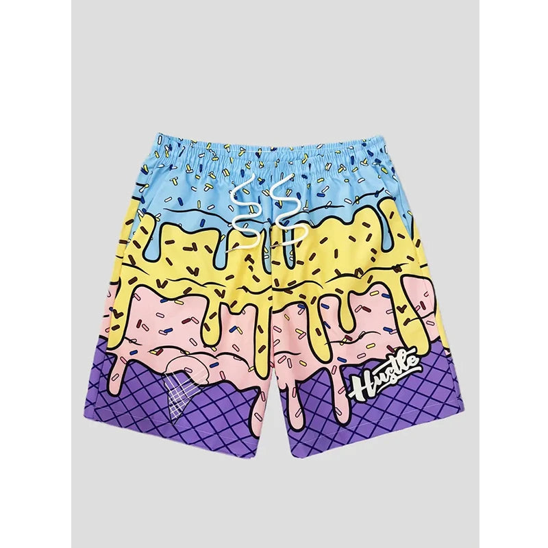 Men’s Ice Cream Graphic Shorts