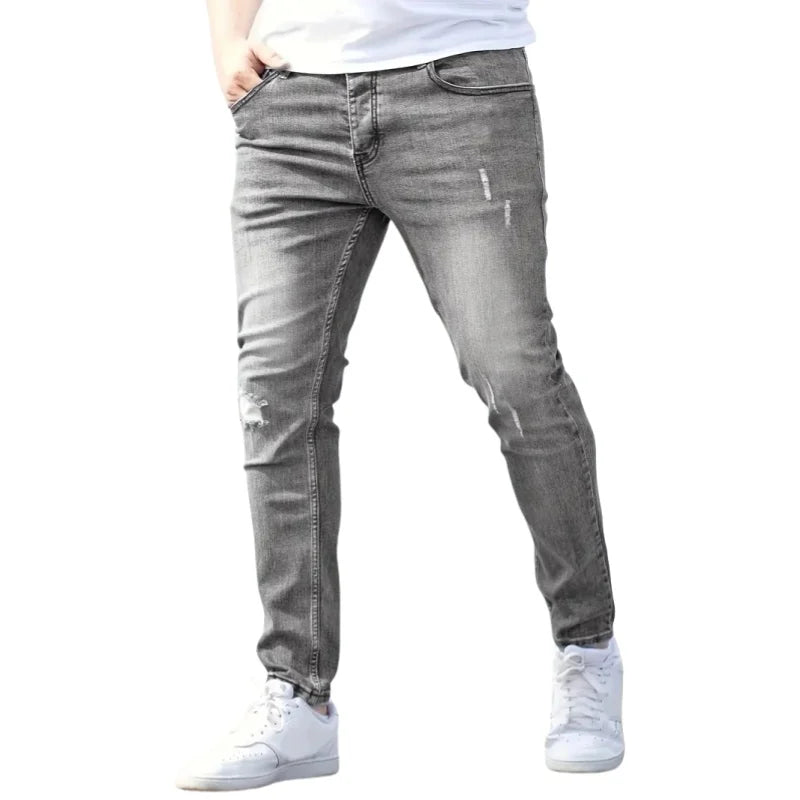 Stretch Slim Fit Denim Pants