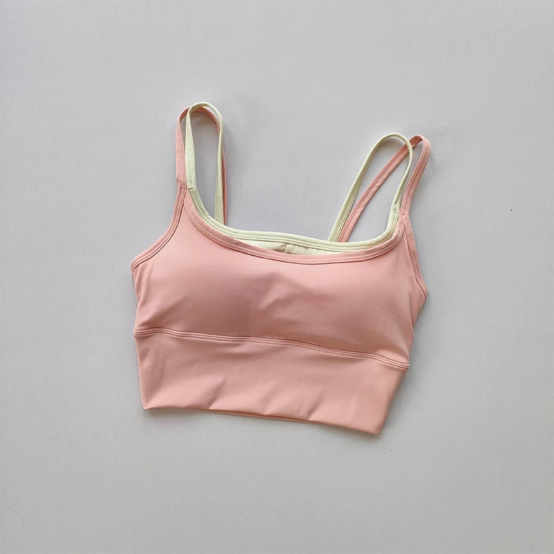 Shock-Absorbing Sports Bra