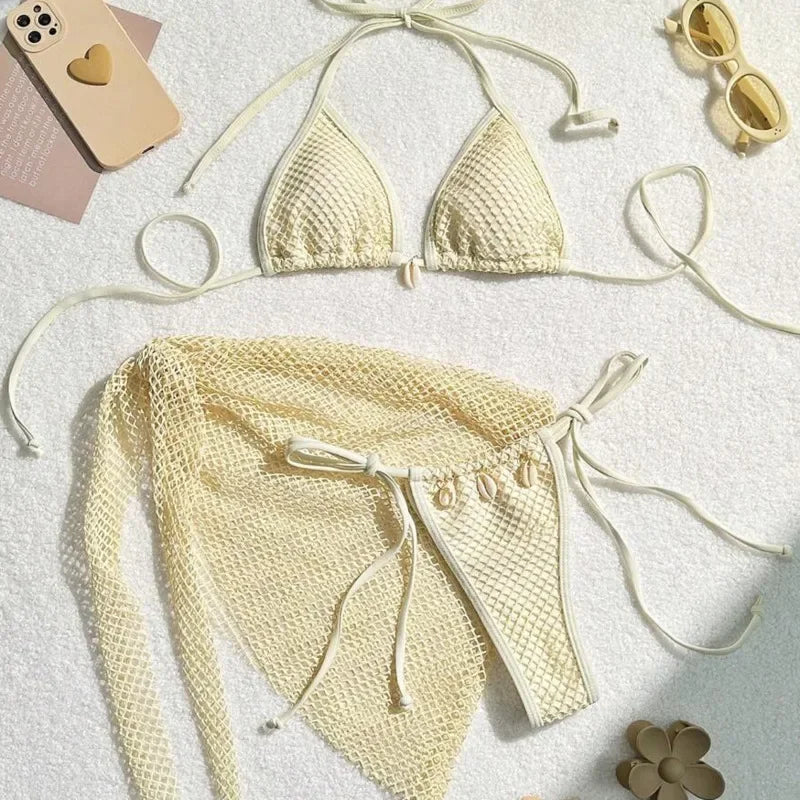 2025 Women’s Three-Piece Bikini Set