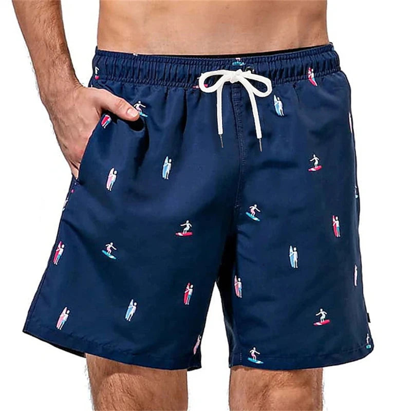Men’s 3D Print Swim Shorts