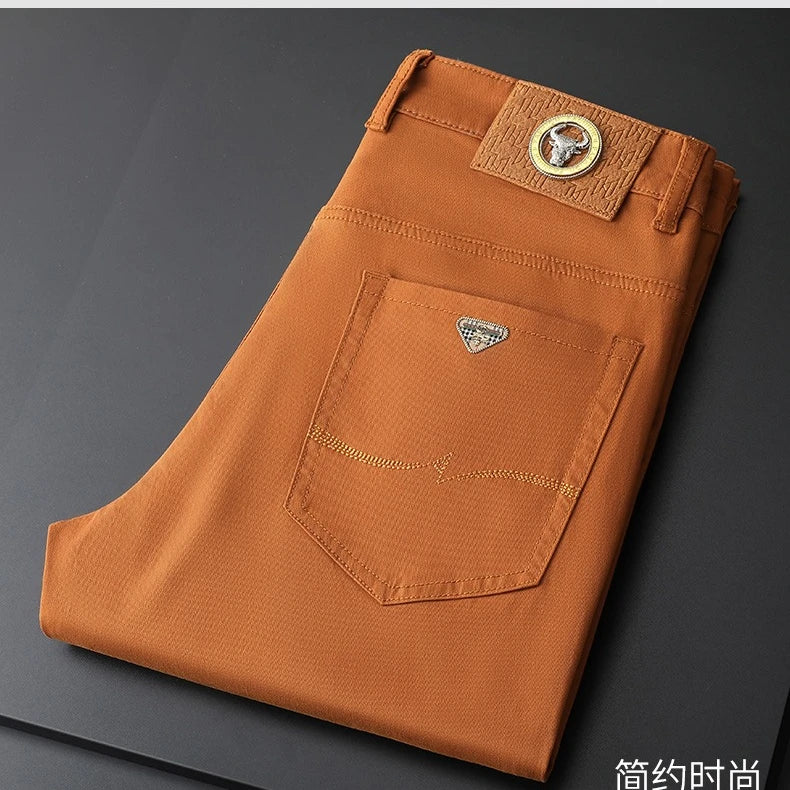 Stretch Slim Fit Cotton Jeans