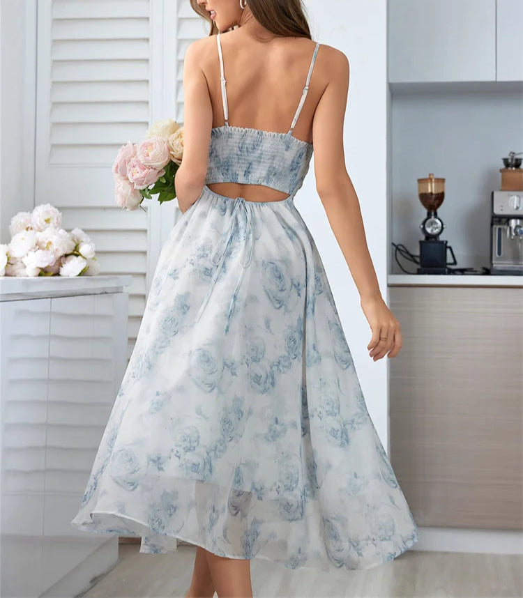 Floral Ruched Sundress