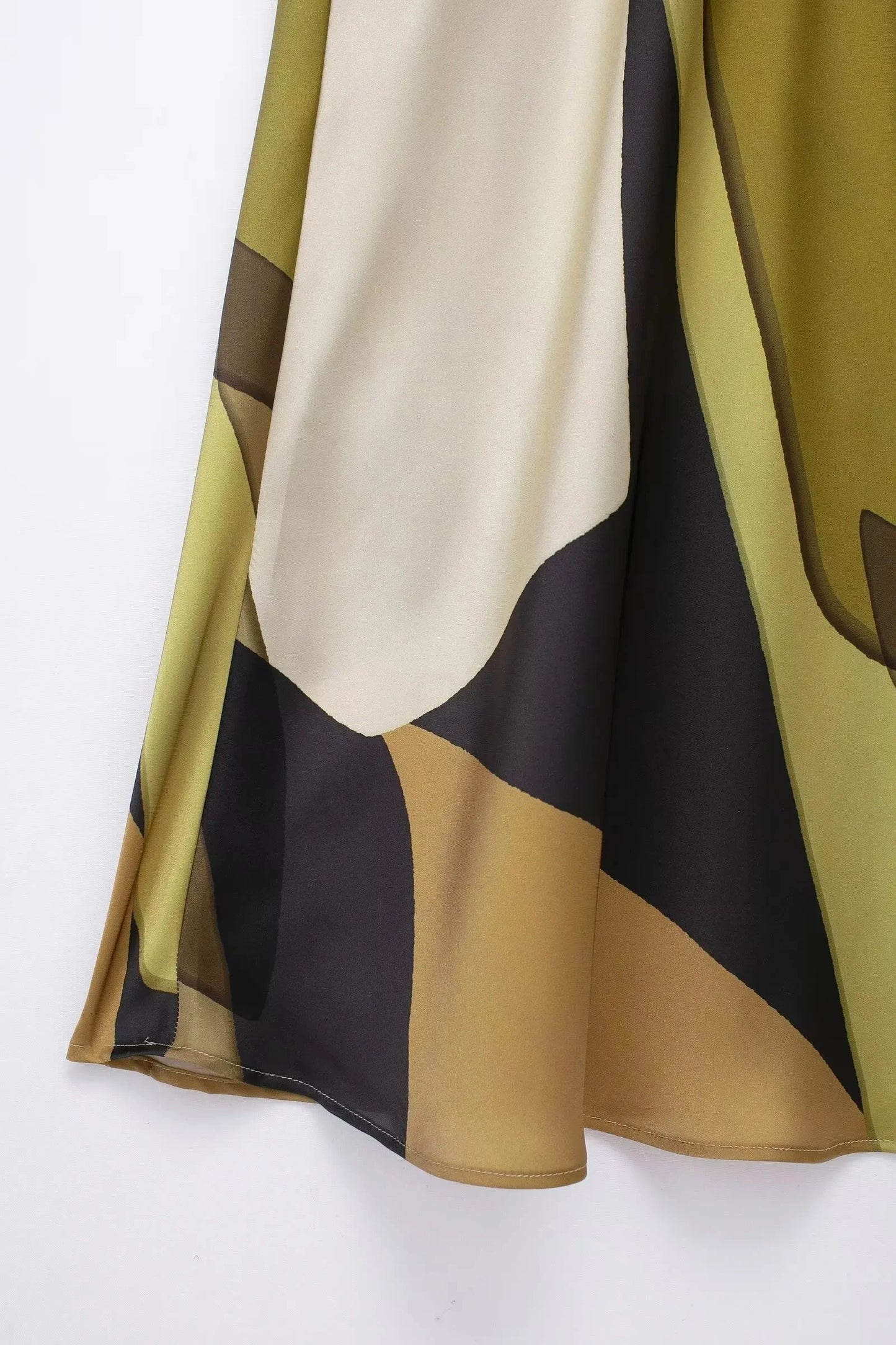 Vintage Print Maxi Dress