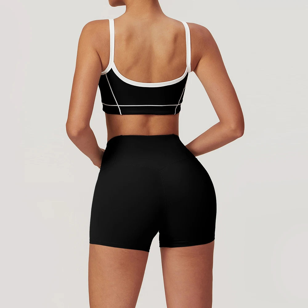 Yoga Set with Flare Pants