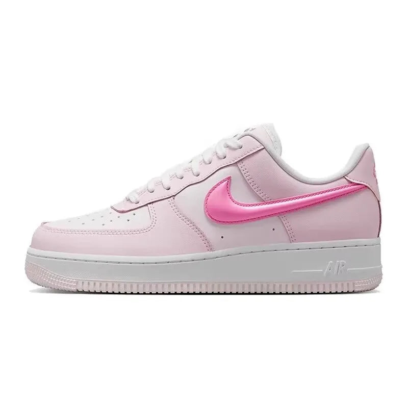 Nike Air Force Pink Cat Claws AF1 Women's Retro Sneakers