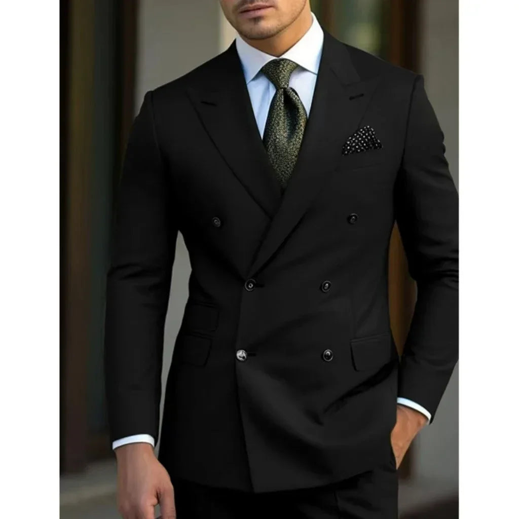 Men’s Summer Slim Suit Set