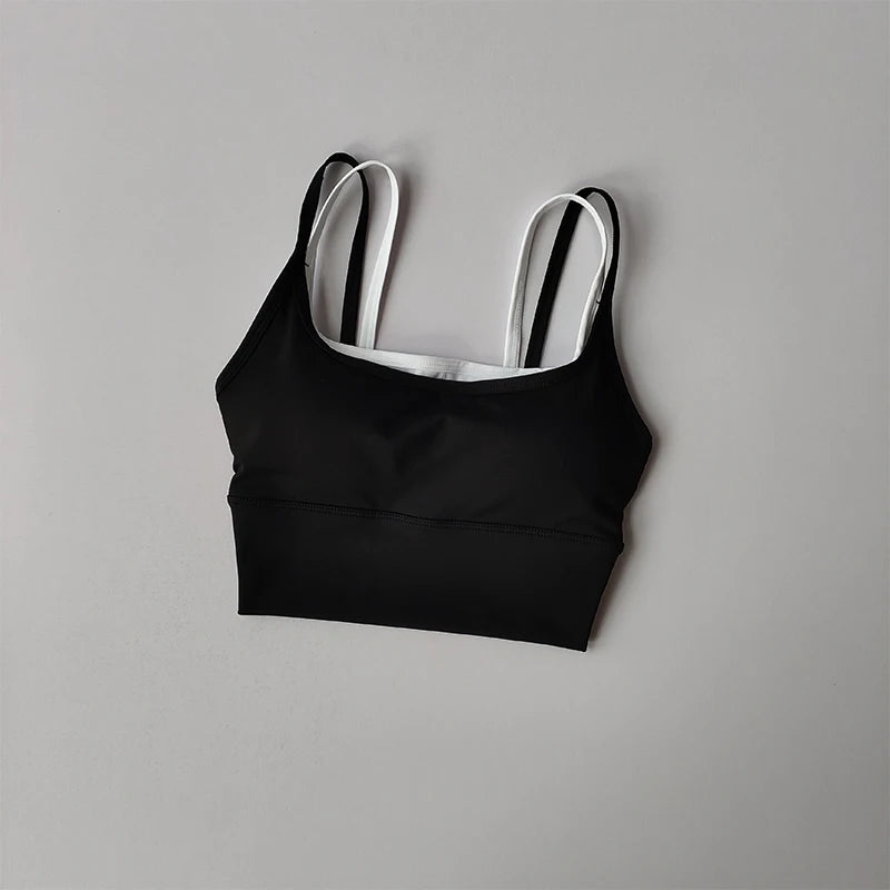 Shock-Absorbing Sports Bra