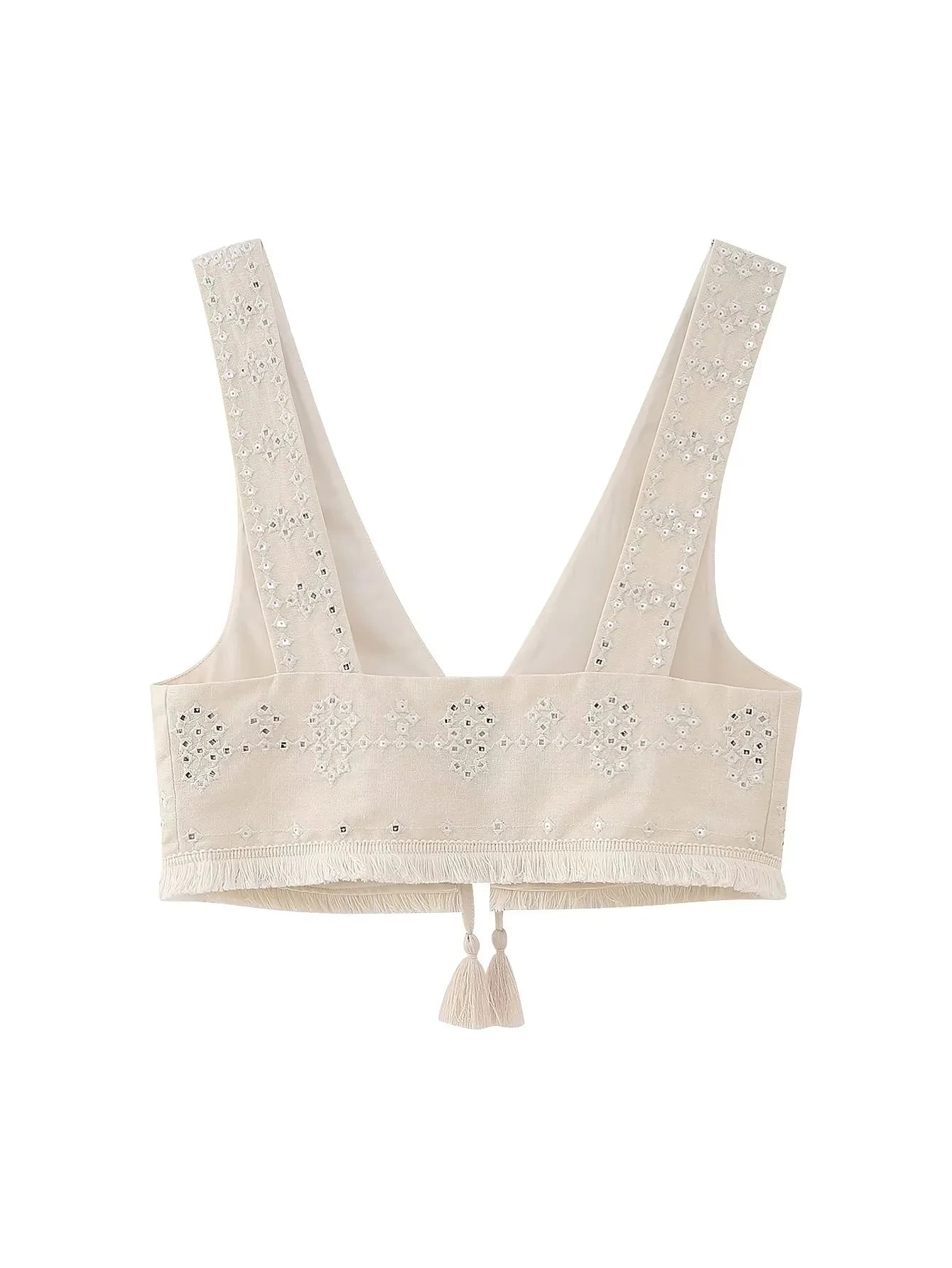 Y2K Embroidered Waistcoat