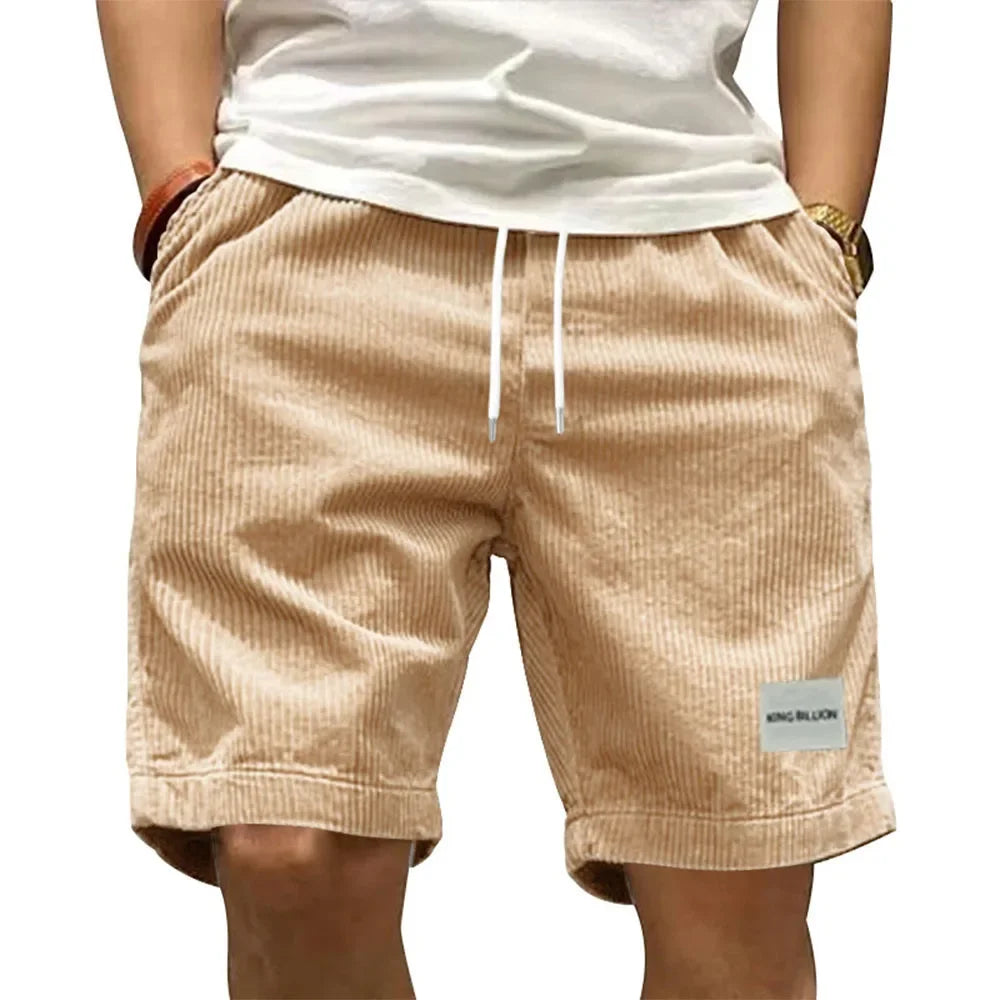 Retro Corduroy Cargo Shorts