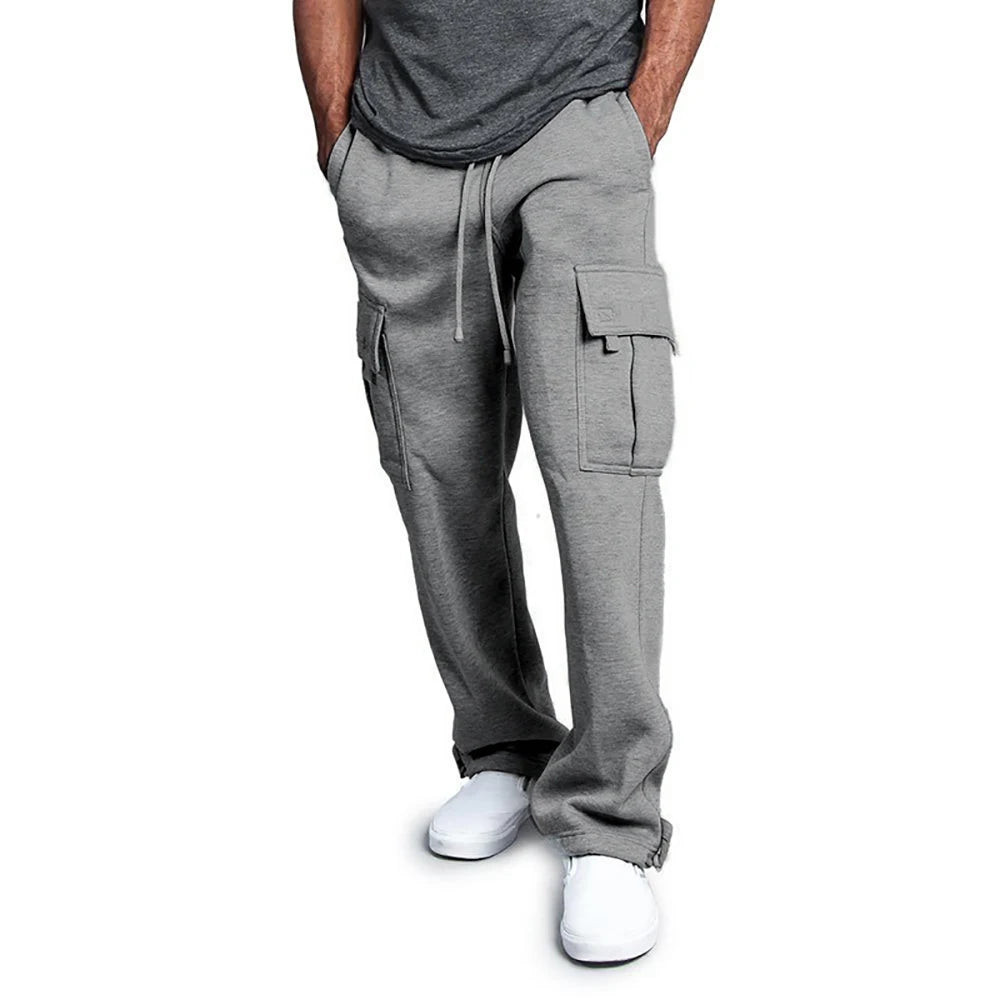 Loose Fit Multi-Pocket Joggers