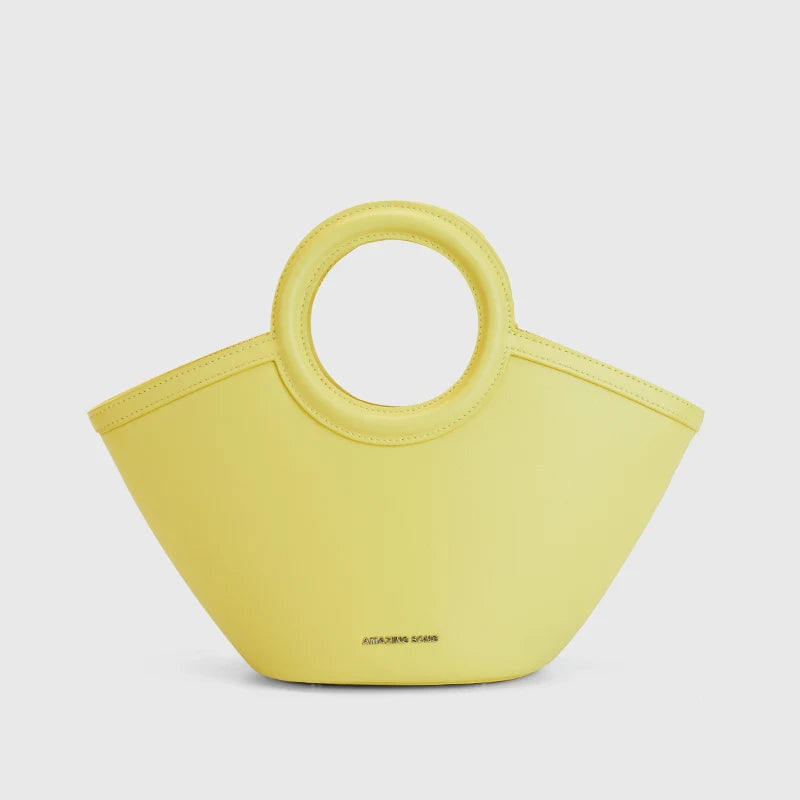 Song Shell Leather Crossbody Bag
