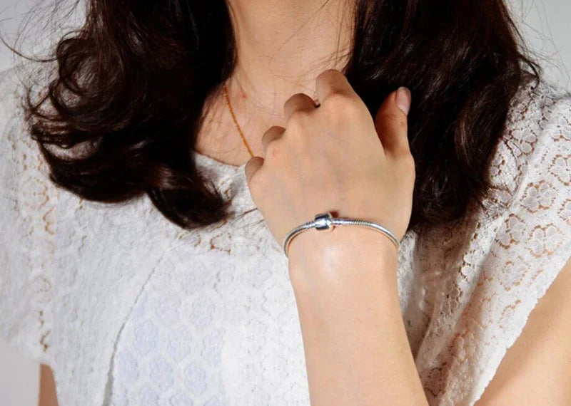 Sterling Silver Snake Bracelet