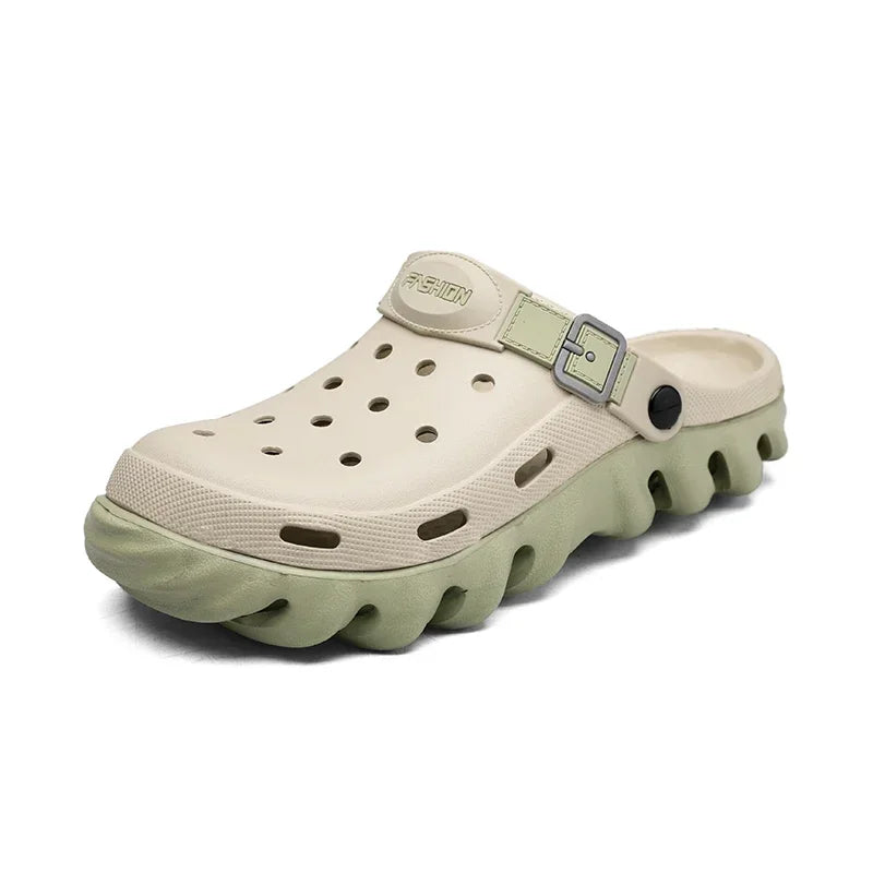 Men’s Green Clogs Summer Slippers